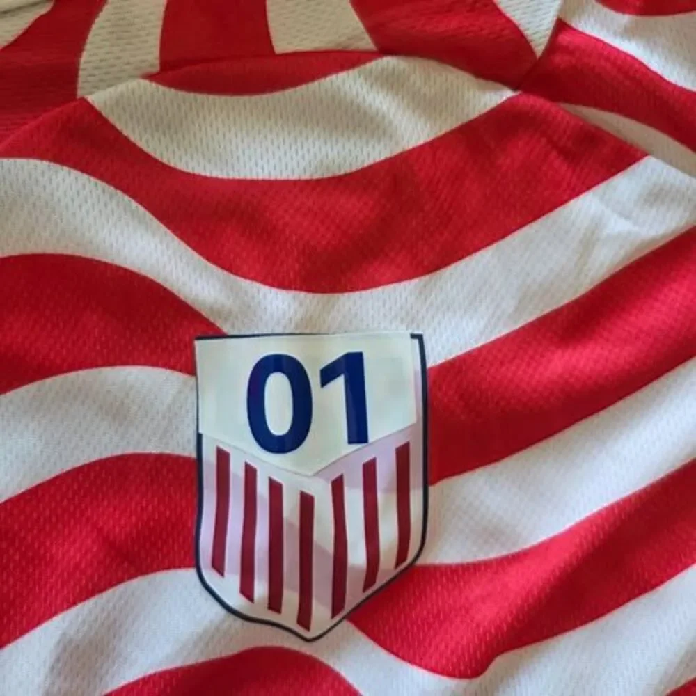 Fire Hive USA Dog Soccer Jersey, Red White and Blue